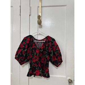 Old Navy women’s size small rose blouse